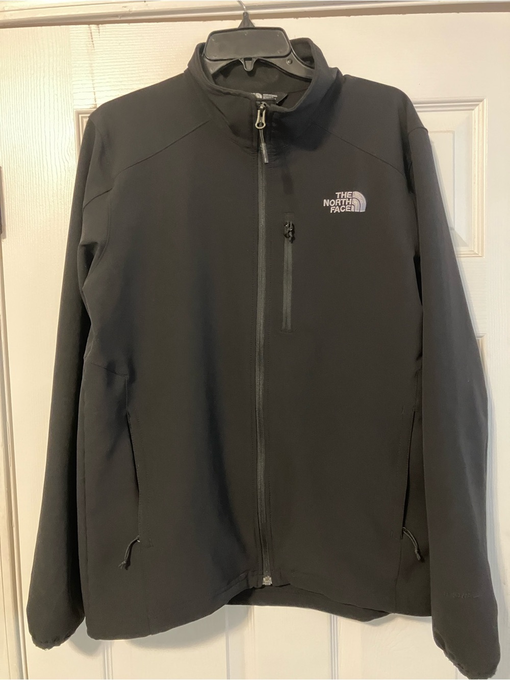 The North Face Jacket Black Windwall Softshell Full Zip Apex Bionic Men’s Size M